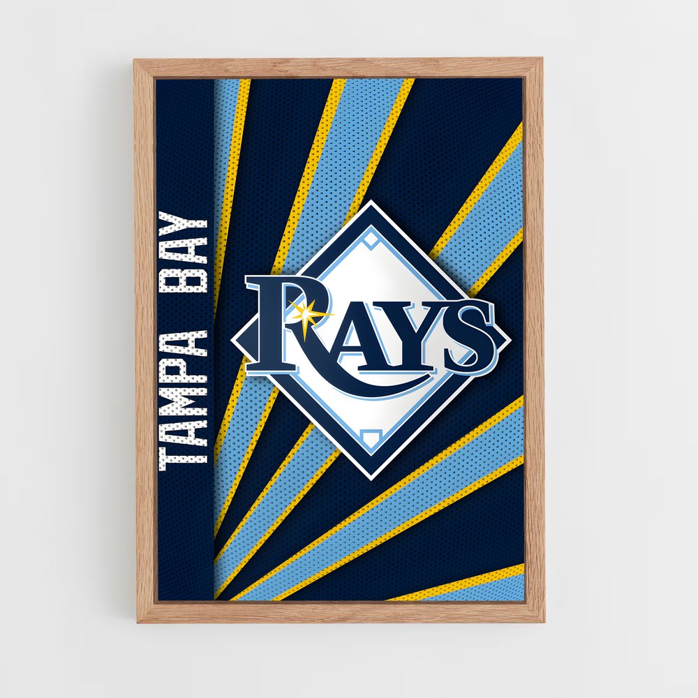 Poster Tampa rays – affiche Baseball (vue 4)